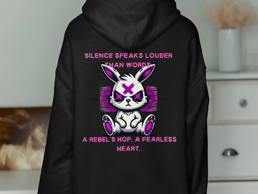 Rebel Bunny Hoodie – Dare to Be Different